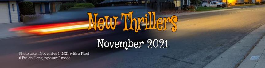 November 2021 Thrillers